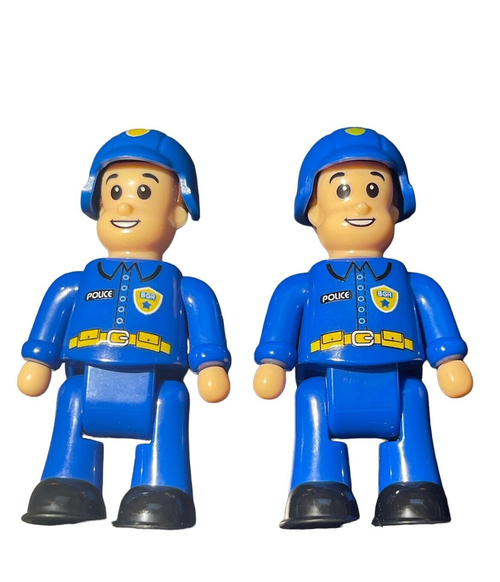 Funerica Toy Figures - City Police Officers Cops Action Figurines Cake Topper 2